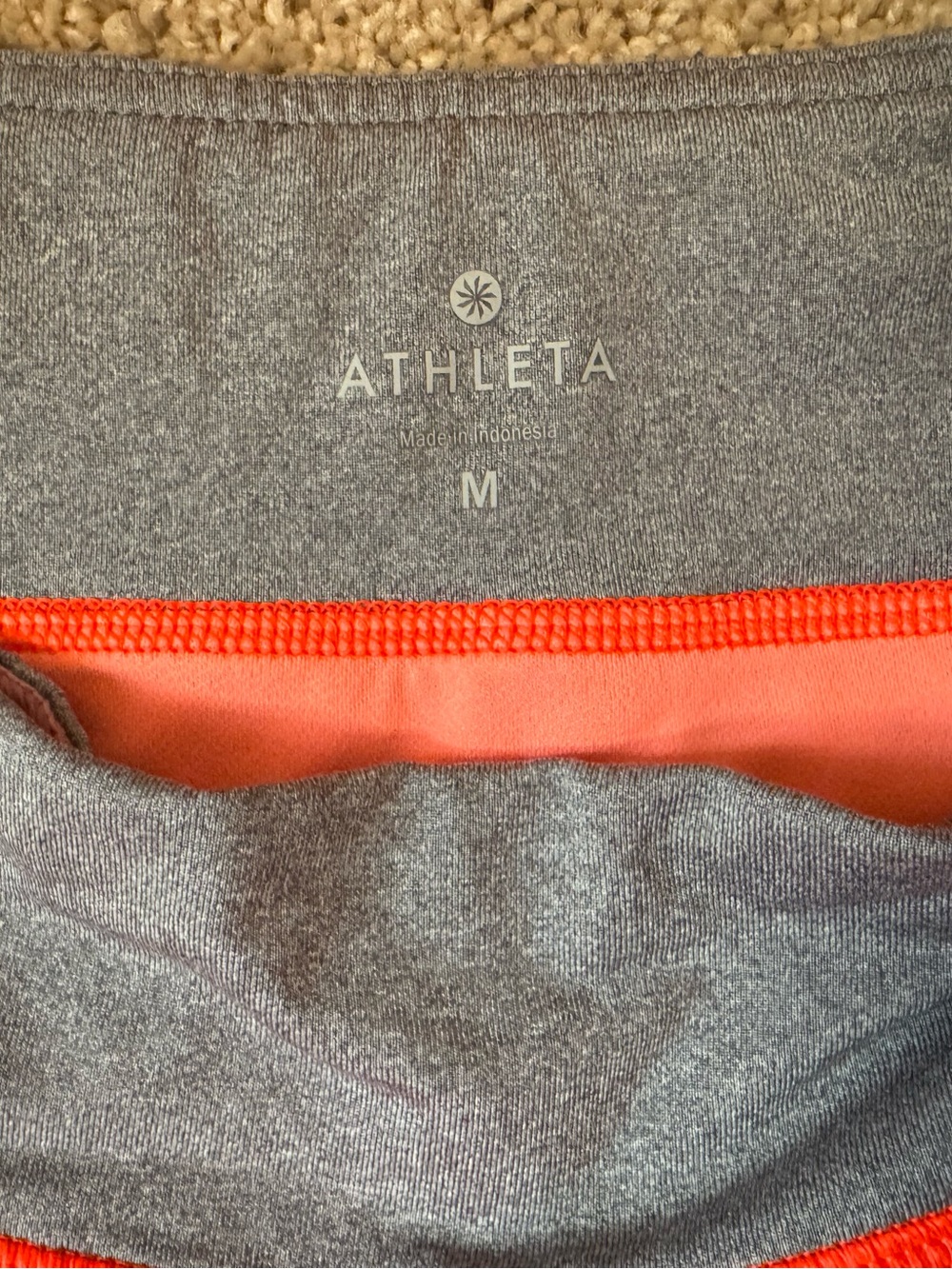 Athleta Mesh Racer Run Shorts Women’s Medium Athletic Gym Outdoor Hiking - Picture 3 of 10